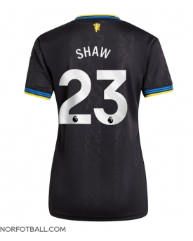 Billige Fotballdrakt Manchester United Luke Shaw #23 Replika Tredjedrakt Dame 2025-26 Kortermet Billige Fotballdrakt Manchester United Luke Shaw #23 Replika Tredjedrakt Dame 2025-26 Kortermet